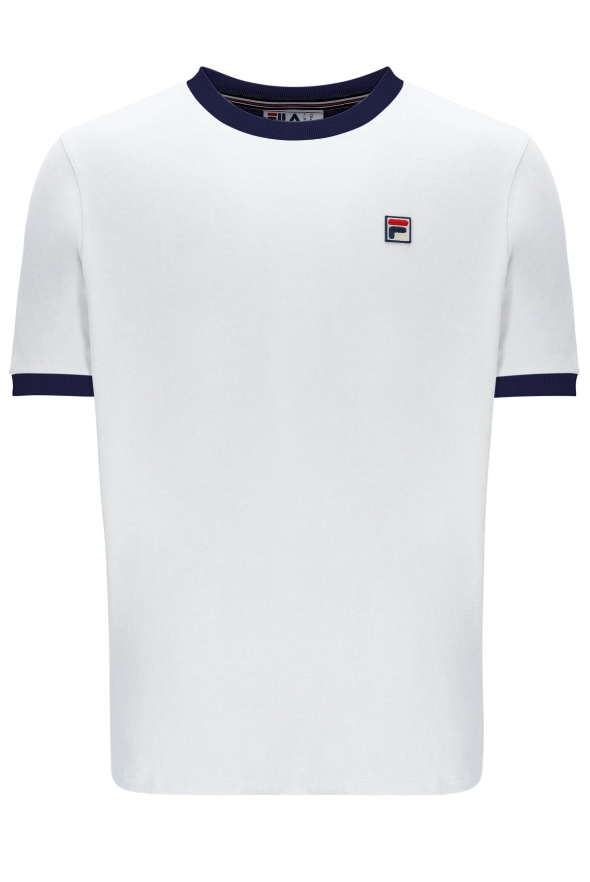 White Marconi Essential Ringer T-Shirt - White