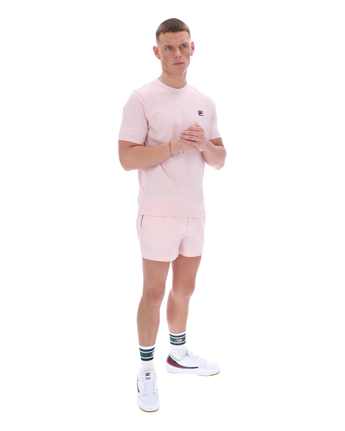 Pale Pink Sunny Essential T-Shirt - Light Baby Pink