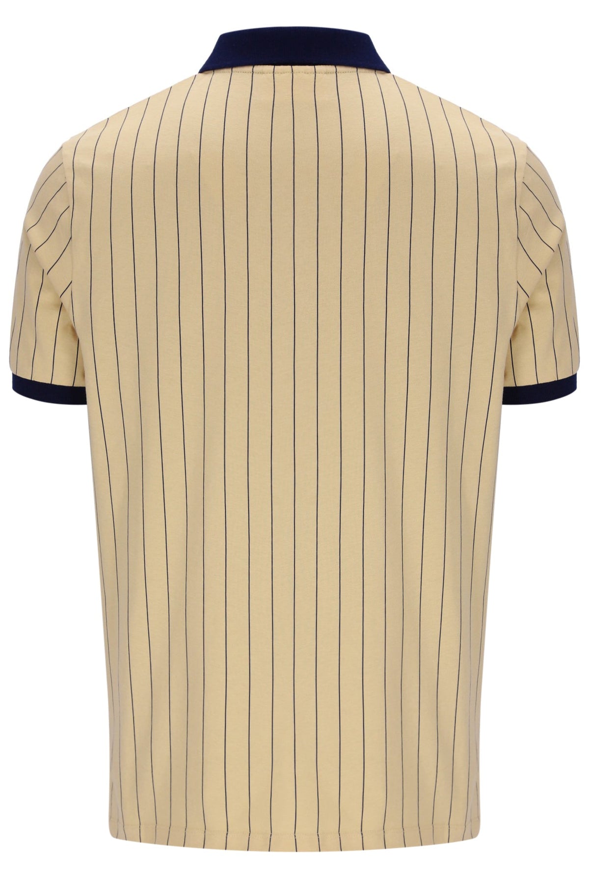 Classic Beige BB1 Classic Vintage Striped Polo - Cambridge Cream