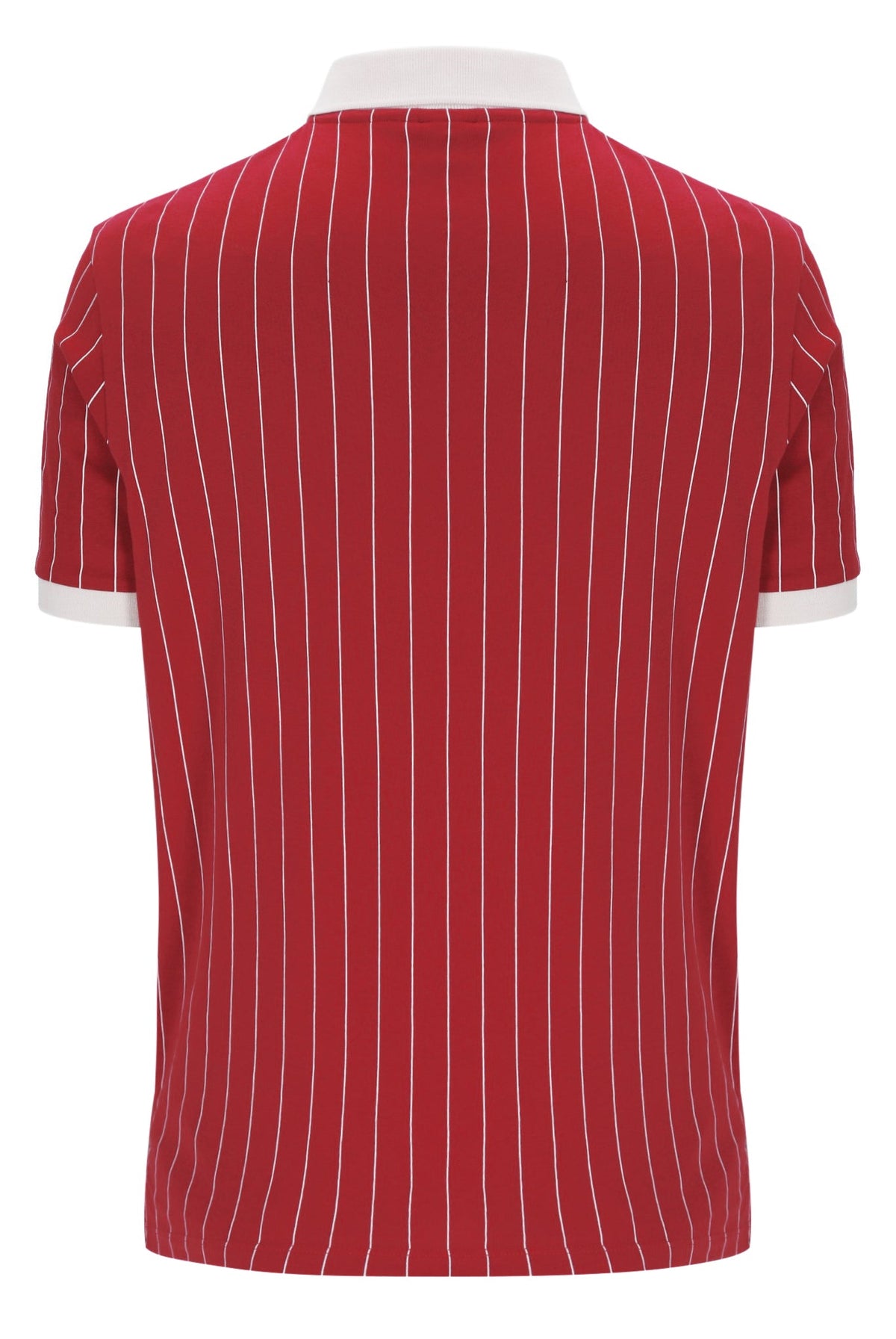 Garnet BB1 Classic Vintage Striped Polo - Lebanese Red
