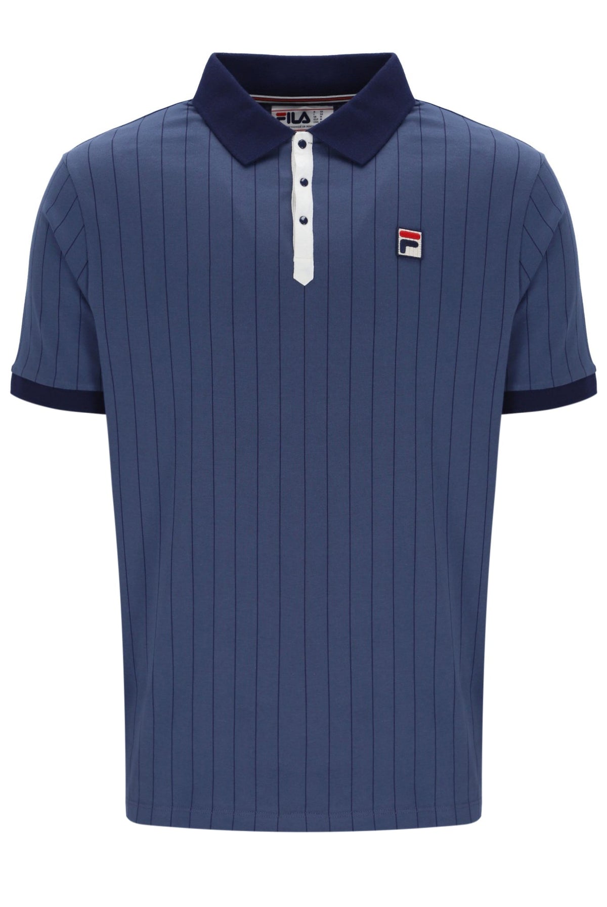Vintage Indigo BB1 Classic Vintage Striped Polo - Vintage Indigo