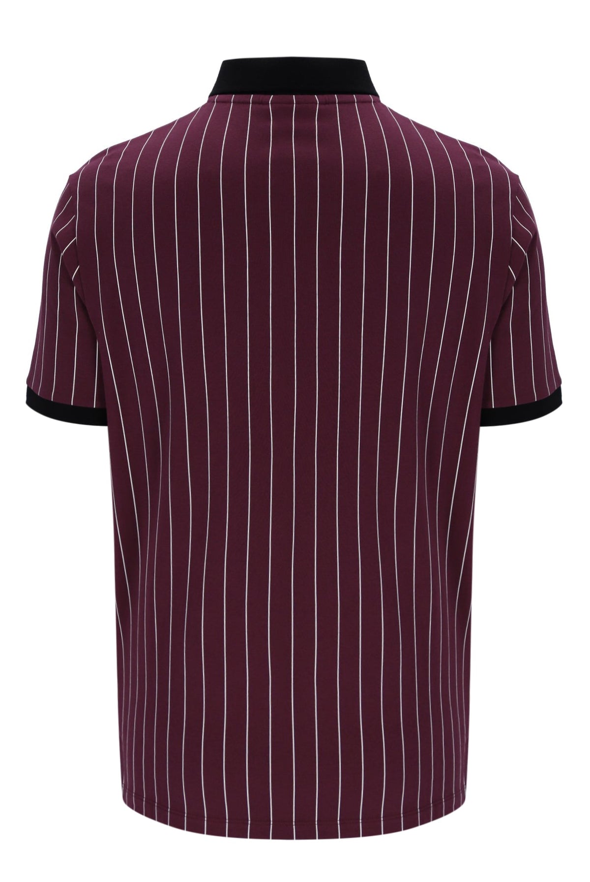 Fig BB1 Classic Vintage Striped Polo - Fig
