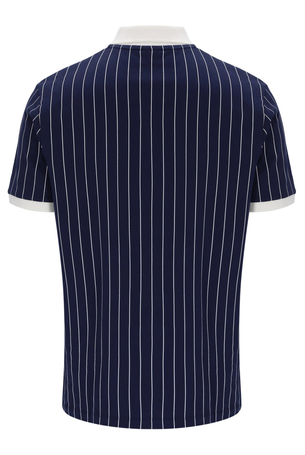 Fila Navy BB1 Classic Vintage Striped Polo - Fila Navy