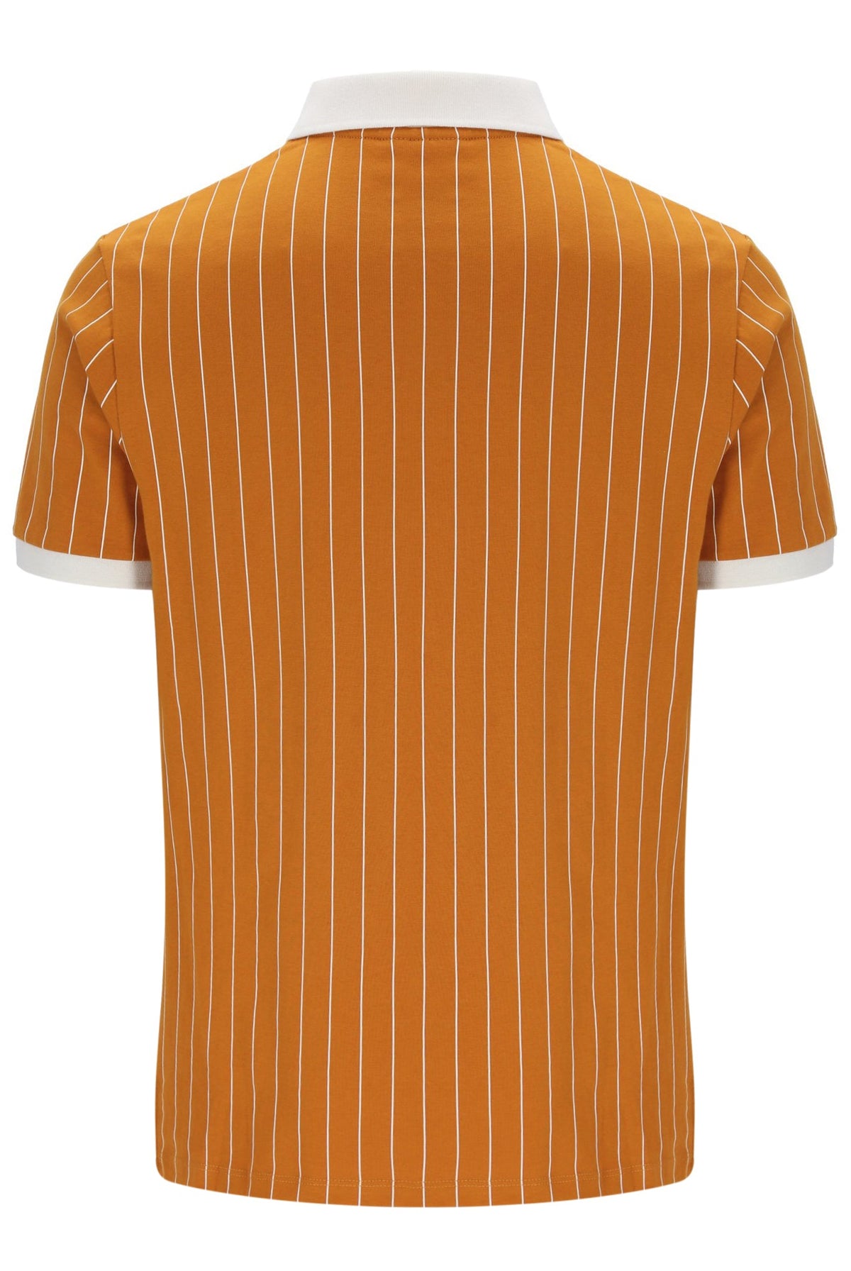Pumpkin Spice BB1 Classic Vintage Striped Polo - Pumpkin Spice