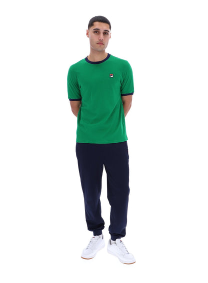 Green Marconi Essential Ringer T-Shirt - Green