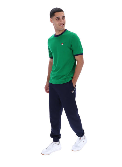 Green Marconi Essential Ringer T-Shirt - Green