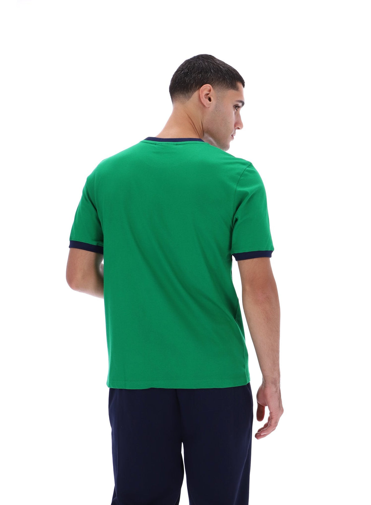 Green Marconi Essential Ringer T-Shirt - Green