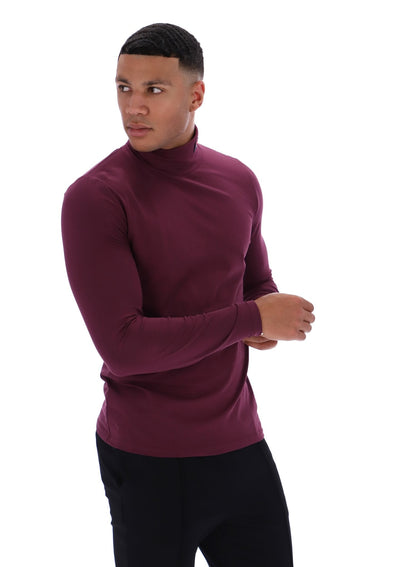 Fig 19th Classic Roll Neck Sweater - Fig