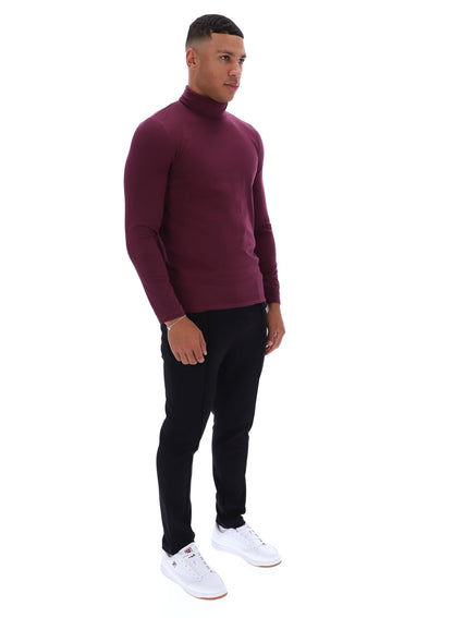 Fig 19th Classic Roll Neck Sweater - Fig
