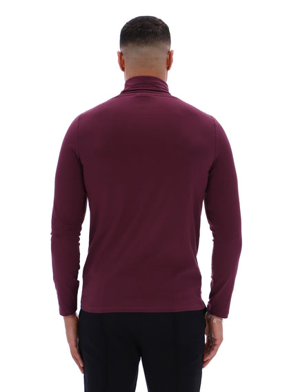 Fig 19th Classic Roll Neck Sweater - Fig