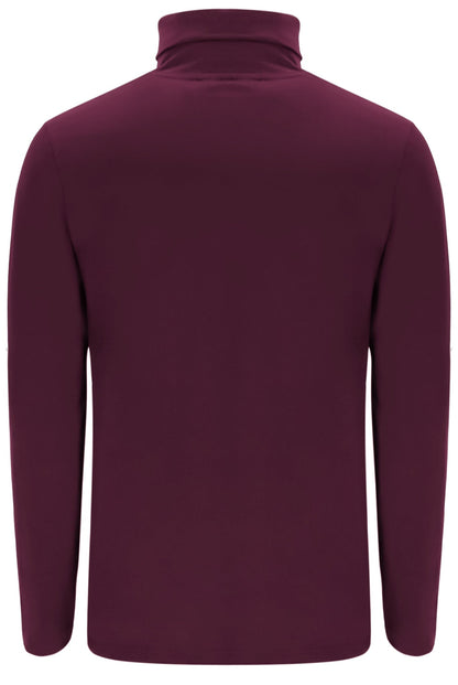 Fig 19th Classic Roll Neck Sweater - Fig