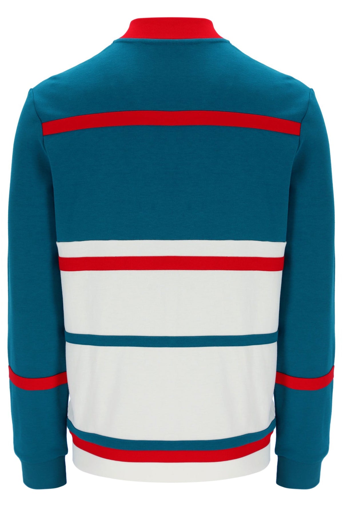 Deep Lagoon Stefan Archive Cut And Sew Track Top - Deep Lagoon