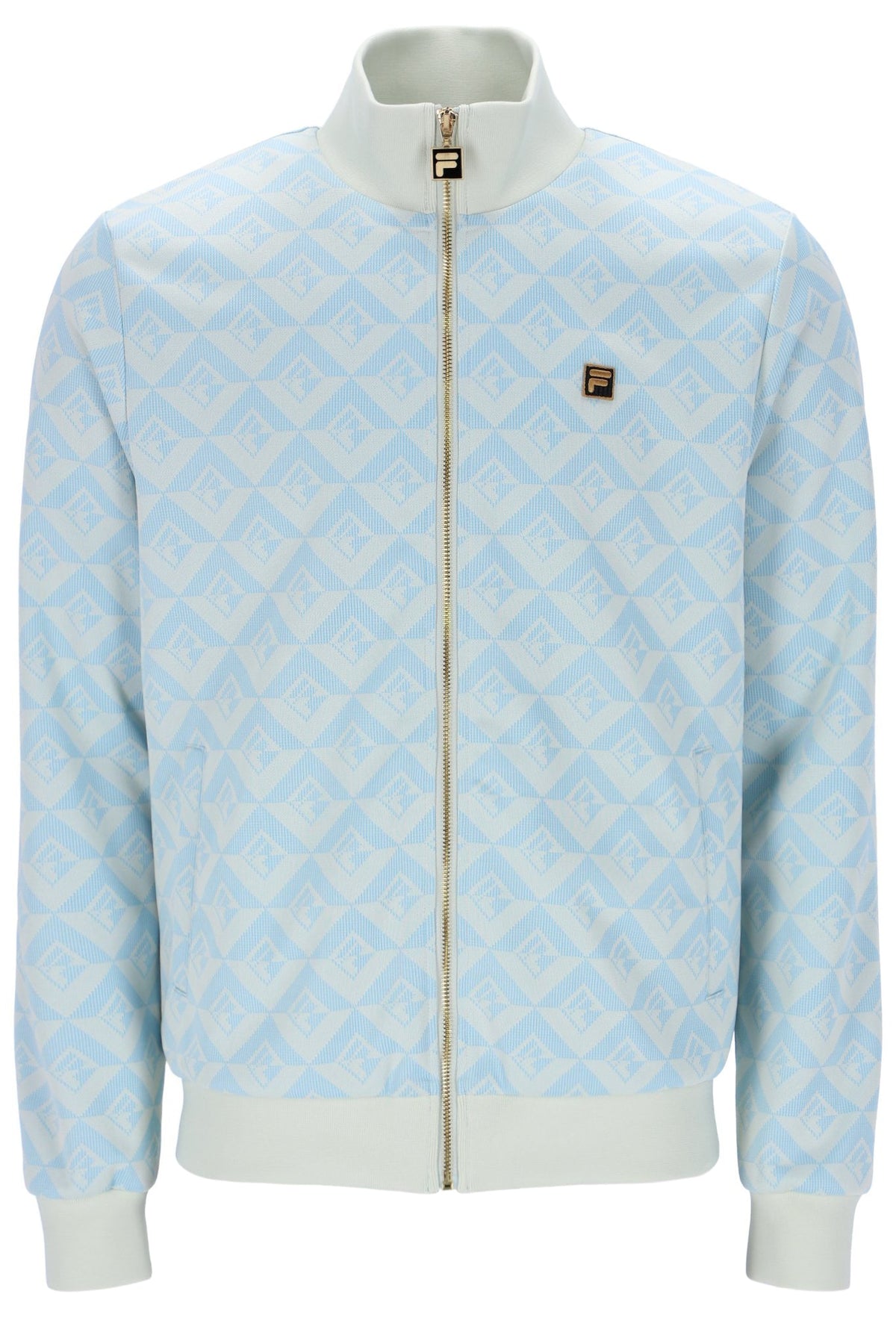 Summer Song Hank Jacquard Geo Track Top - Summer Song