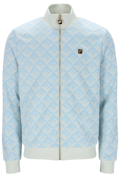Summer Song Hank Jacquard Geo Track Top - Summer Song