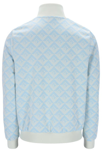 Summer Song Hank Jacquard Geo Track Top - Summer Song