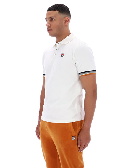 Gardenia Zev Cuff Detail Polo - Gardenia