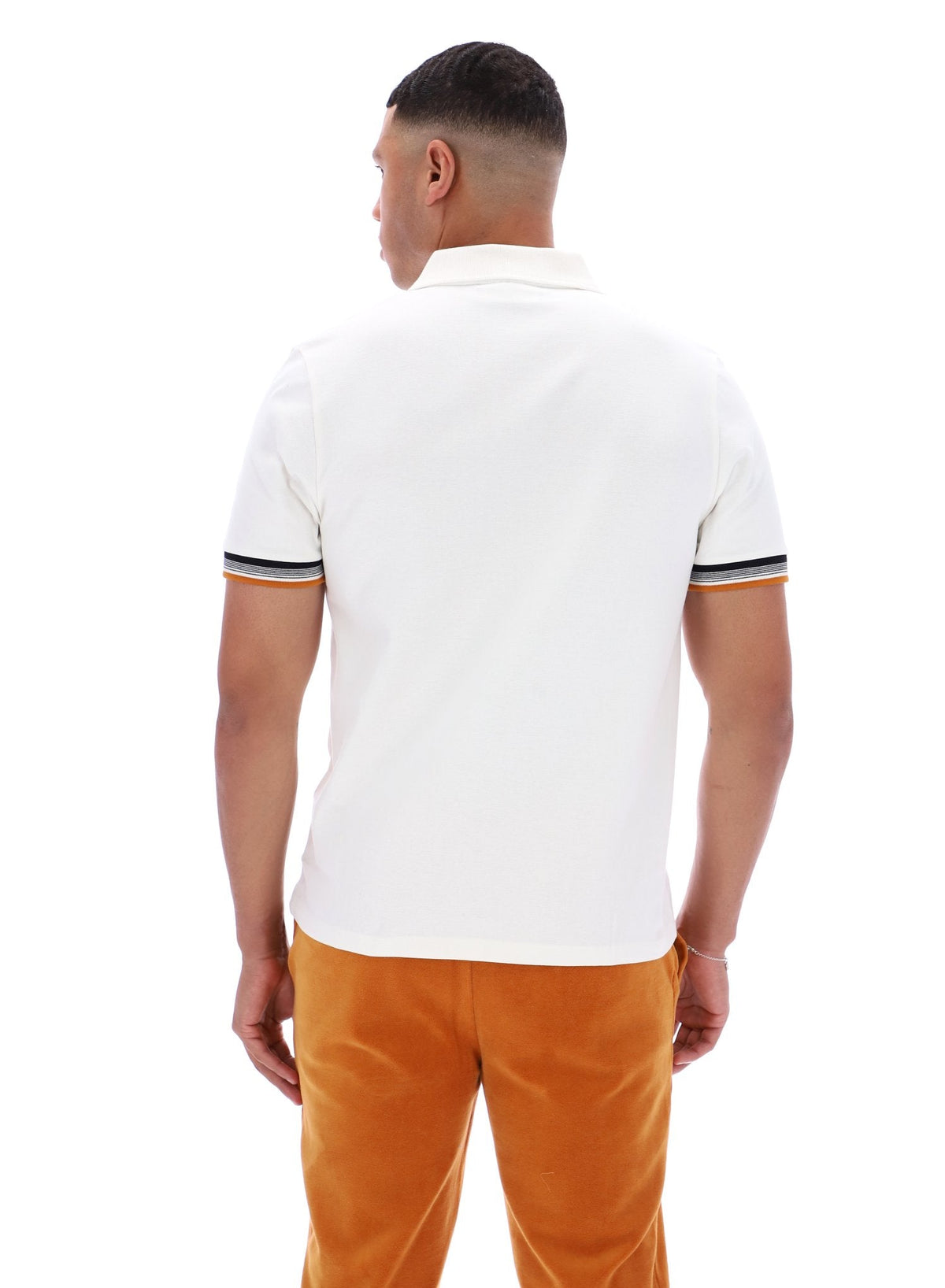 Gardenia Zev Cuff Detail Polo - Gardenia