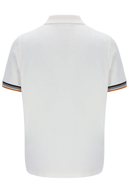 Gardenia Zev Cuff Detail Polo - Gardenia