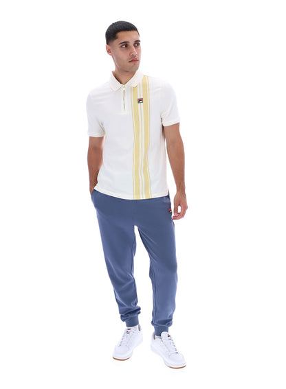 Gardenia Dario Zipped Polo - Gardenia