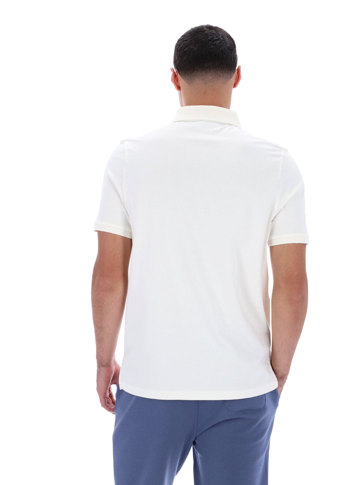 Gardenia Dario Zipped Polo - Gardenia
