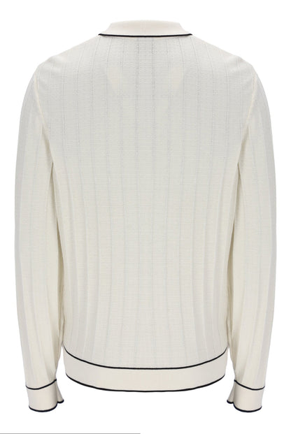 Tofu Sully Long Sleeve Polo Shirt - Tofu