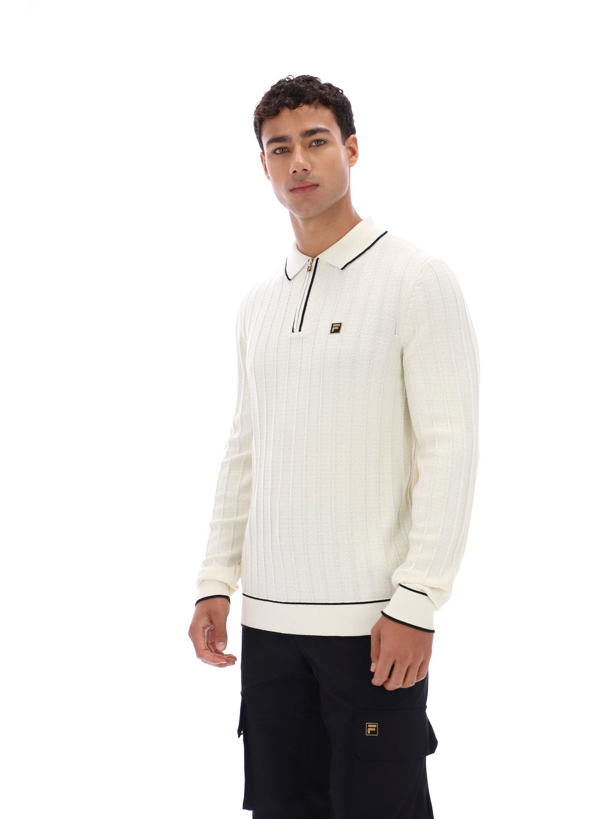 Tofu Sully Long Sleeve Polo Shirt - Tofu