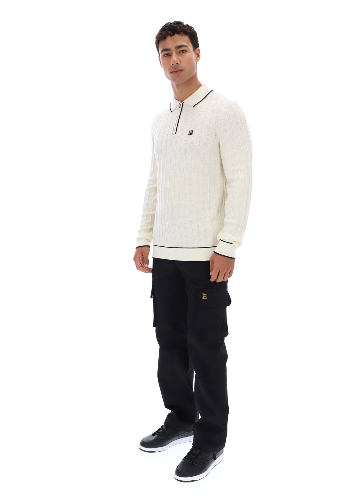 Tofu Sully Long Sleeve Polo Shirt - Tofu