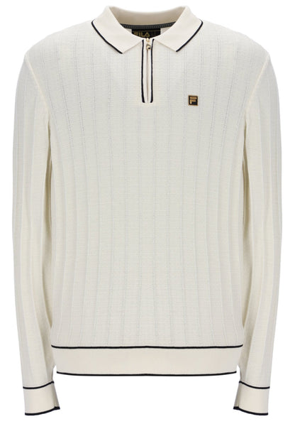 Tofu Sully Long Sleeve Polo Shirt - Tofu