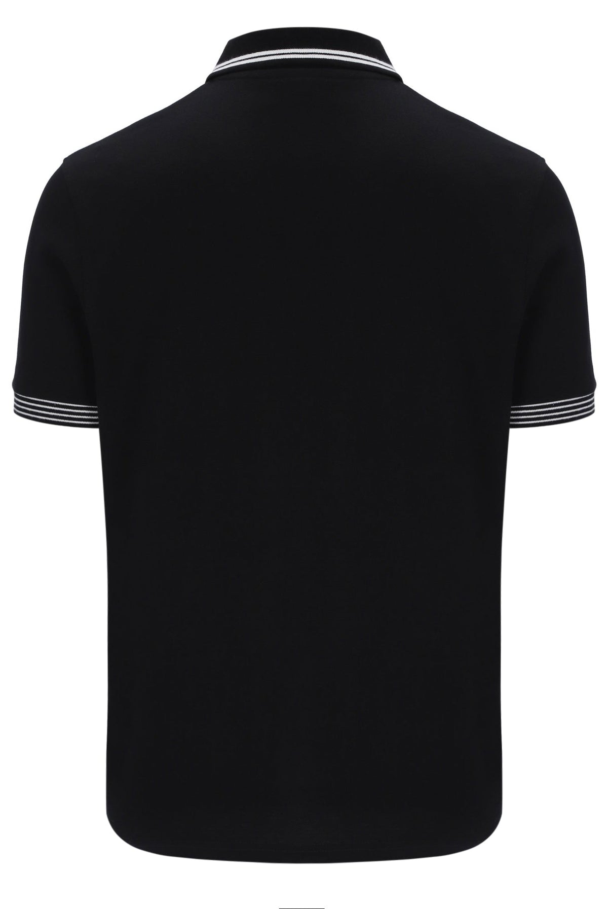 Black Soren 2 Polo Shirt with Tipping - Black