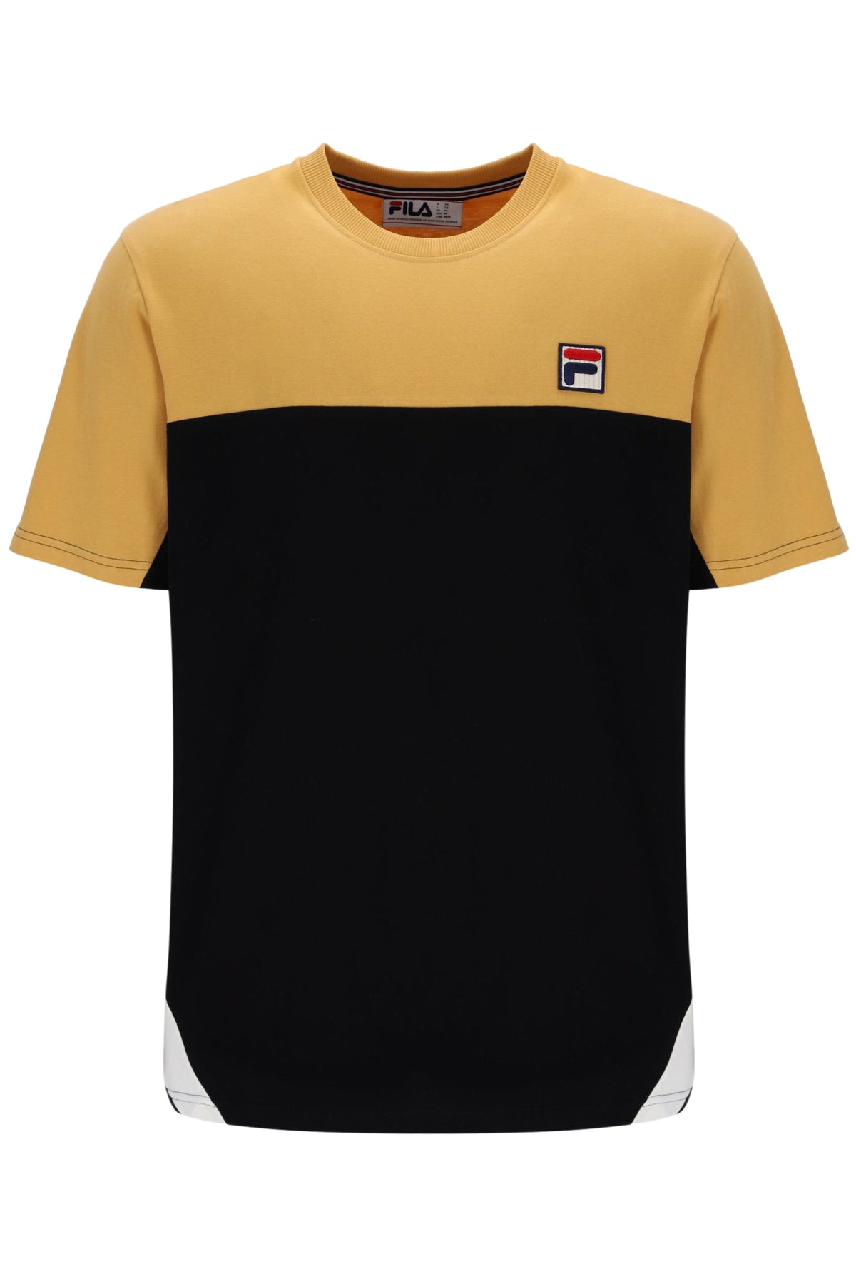 Oak Buff Tiebreaker Colour Block T-Shirt - Oak Buff