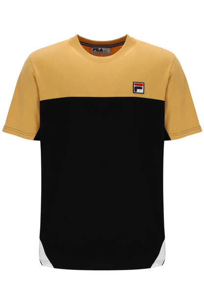 Oak Buff Tiebreaker Colour Block T-Shirt - Oak Buff