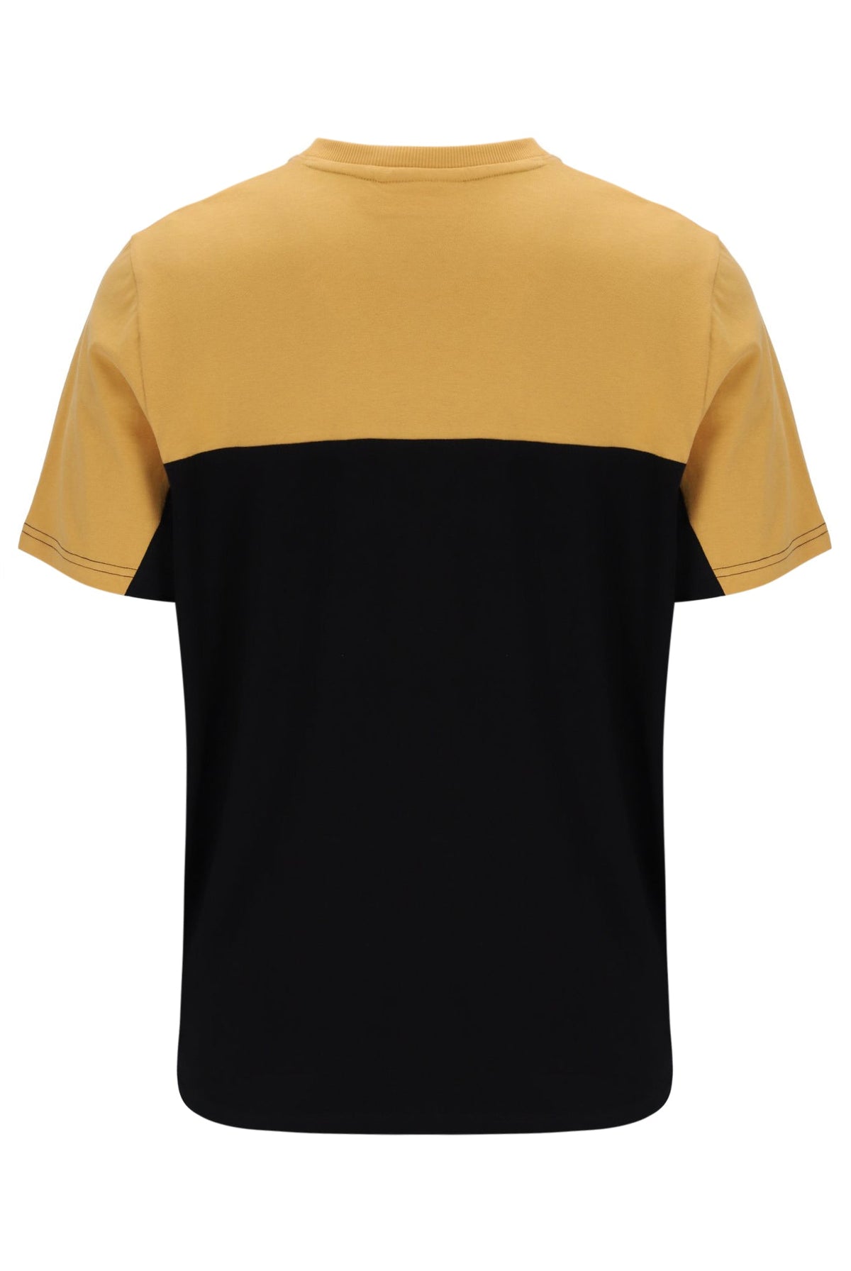 Oak Buff Tiebreaker Colour Block T-Shirt - Oak Buff