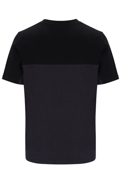 Black Tiebreaker Colour Block T-Shirt - Black