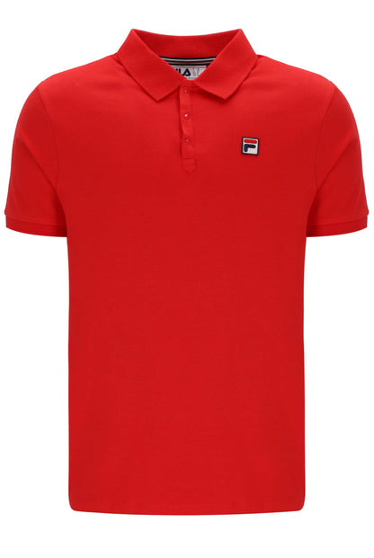 Fila Red Panatta 2 Short Sleeve Polo - Fila Red