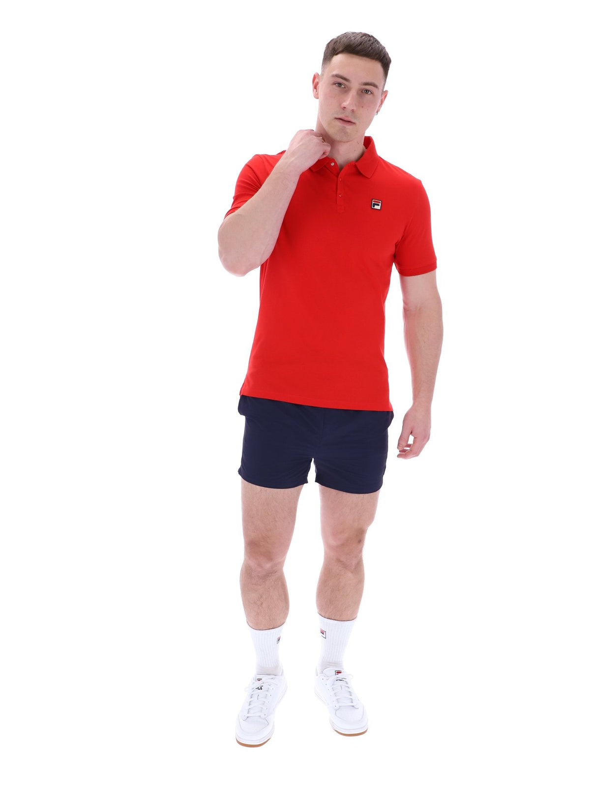 Fila Red Panatta 2 Short Sleeve Polo - Fila Red