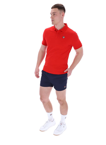Fila Red Panatta 2 Short Sleeve Polo - Fila Red