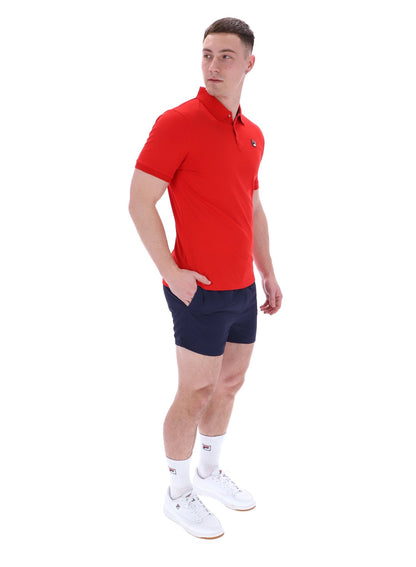 Fila Red Panatta 2 Short Sleeve Polo - Fila Red