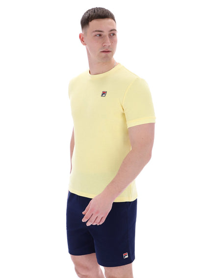 Popcorn Ash Micro Waffle Ringer T-Shirt - Popcorn