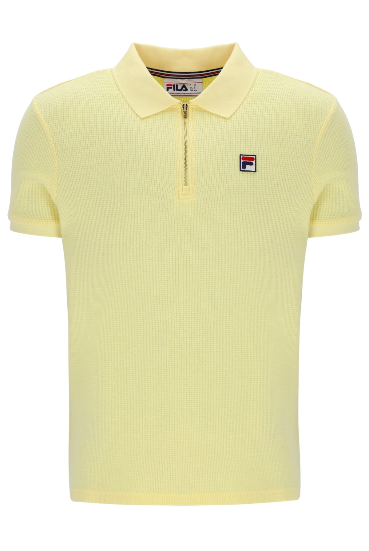 Popcorn Benjamin Micro Waffle Polo - Popcorn