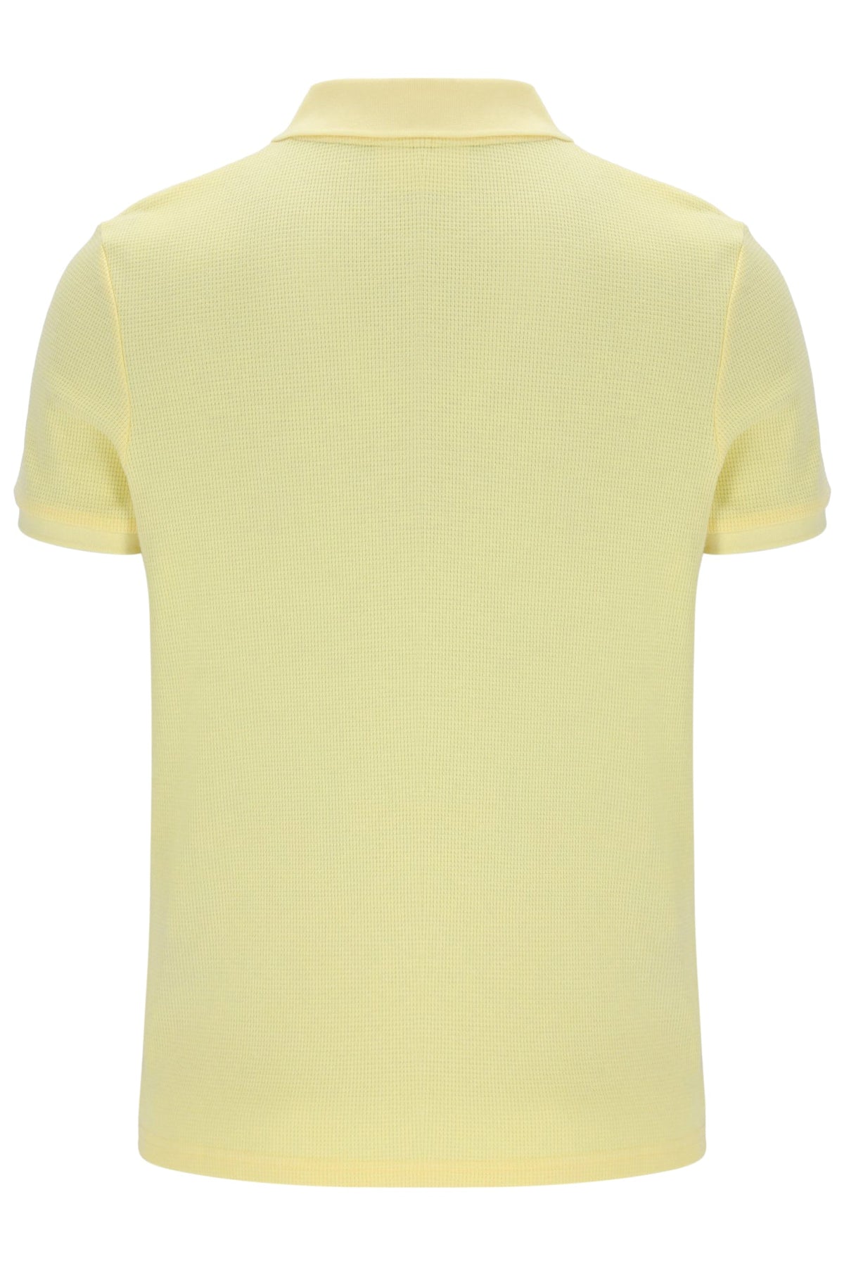 Popcorn Benjamin Micro Waffle Polo - Popcorn