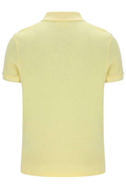 Popcorn Benjamin Micro Waffle Polo - Popcorn
