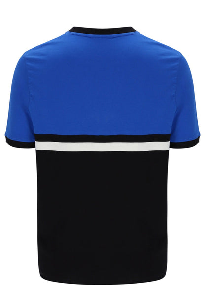 Contrast Randy Rib T-Shirt - Black