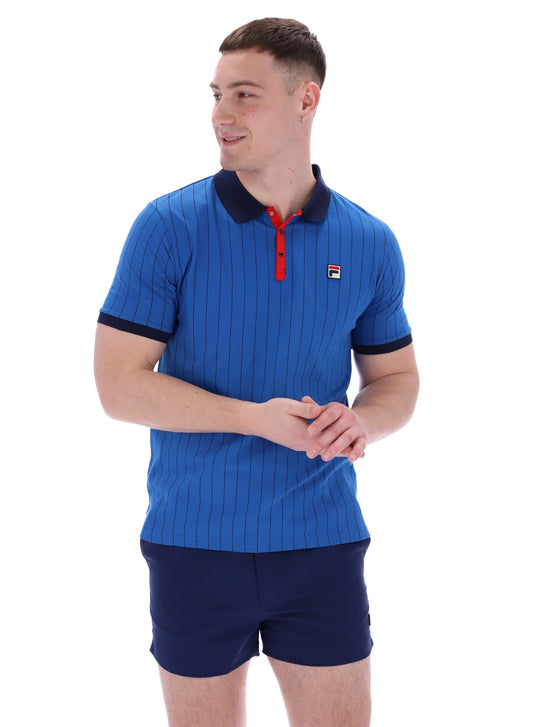 Turkish Sea BB1 Classic Vintage Striped Polo - Turkish Sea