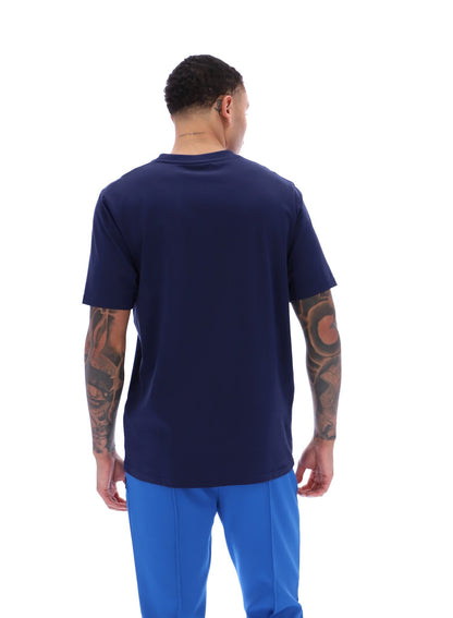 Fila Navy Williams Contrast Piping T-Shirt - Fila Navy