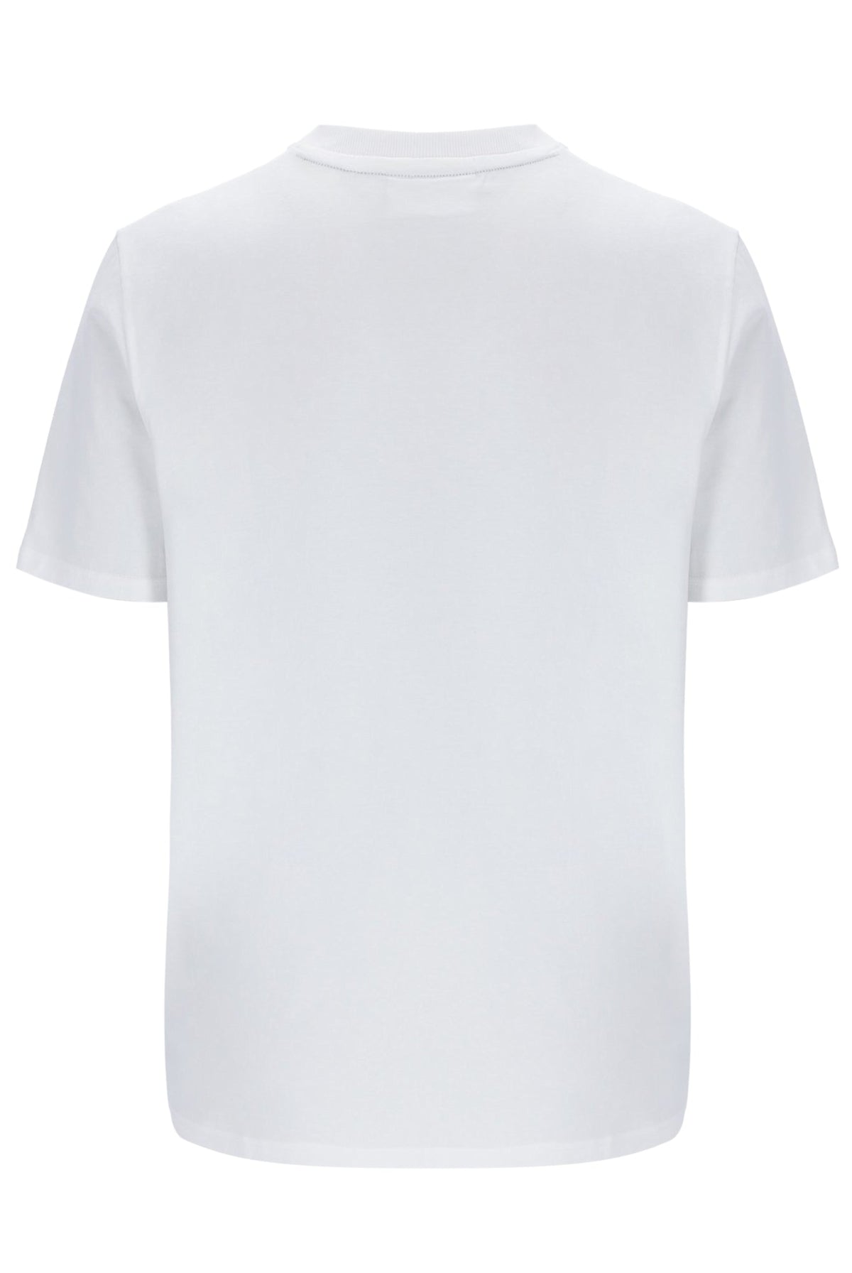 White Williams Contrast Piping T-Shirt - White