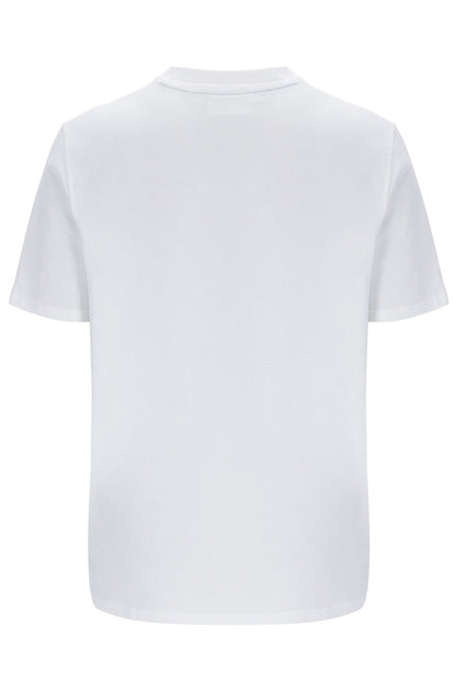 White Williams Contrast Piping T-Shirt - White