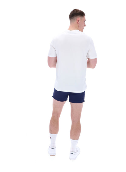 White Williams Contrast Piping T-Shirt - White
