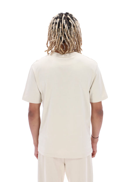 Oatmeal Benjiman Unisex Short Sleeve T-Shirt - Oatmeal